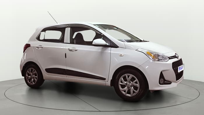 2017 Hyundai Grand i10 SPORTZ 1.2 KAPPA VTVT, Petrol, Manual, 53,366 km, Right Front Diagonal