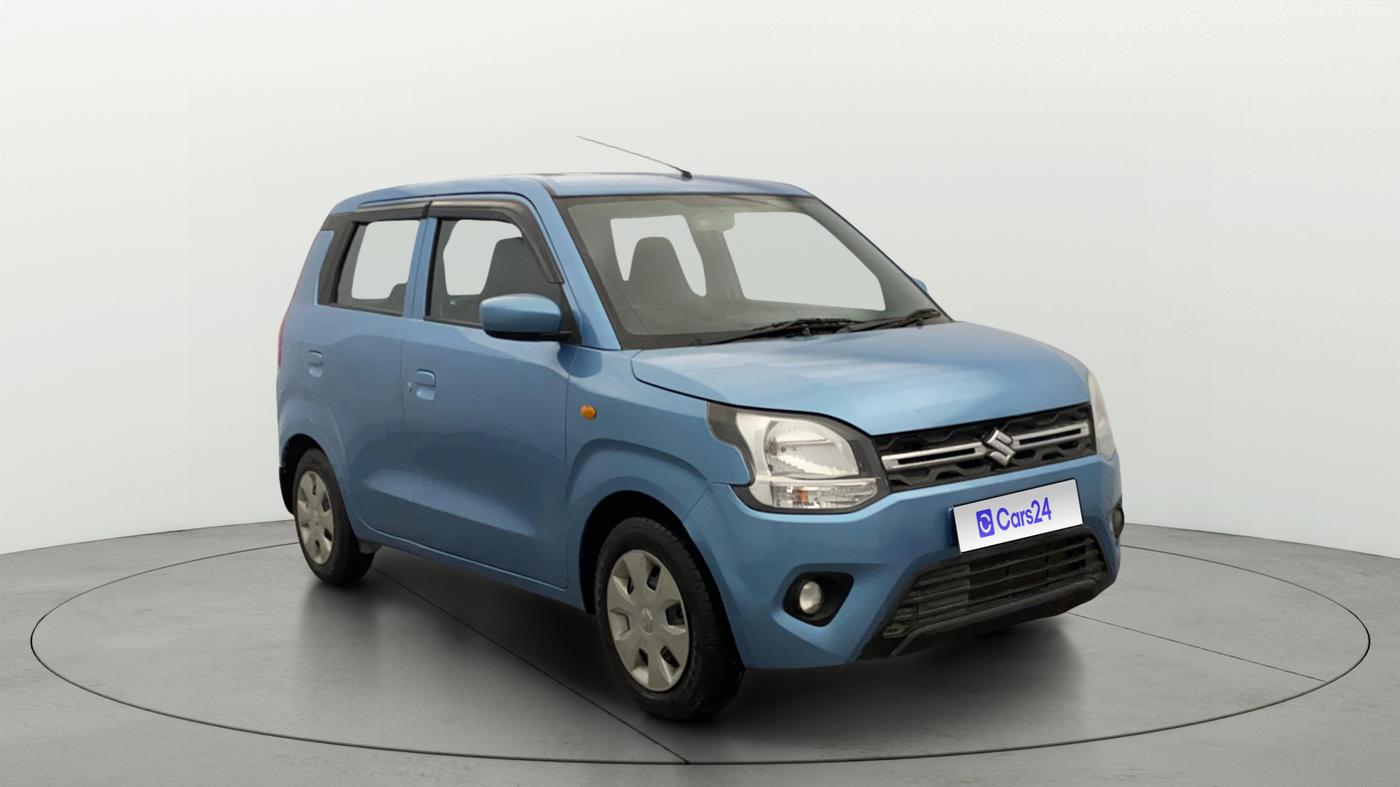 2020 Maruti New Wagon-R VXI 1.0, CNG, Manual, 48,752 km, Right Front Diagonal