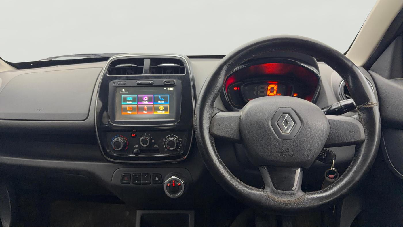 2016 Renault Kwid RXT 1.0 AMT (O), Petrol, Automatic, 56,914 km, Steering Wheel Close Up