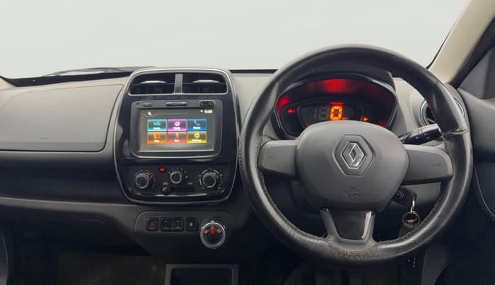2016 Renault Kwid RXT 1.0 AMT (O), Petrol, Automatic, 56,773 km, Steering Wheel Close Up