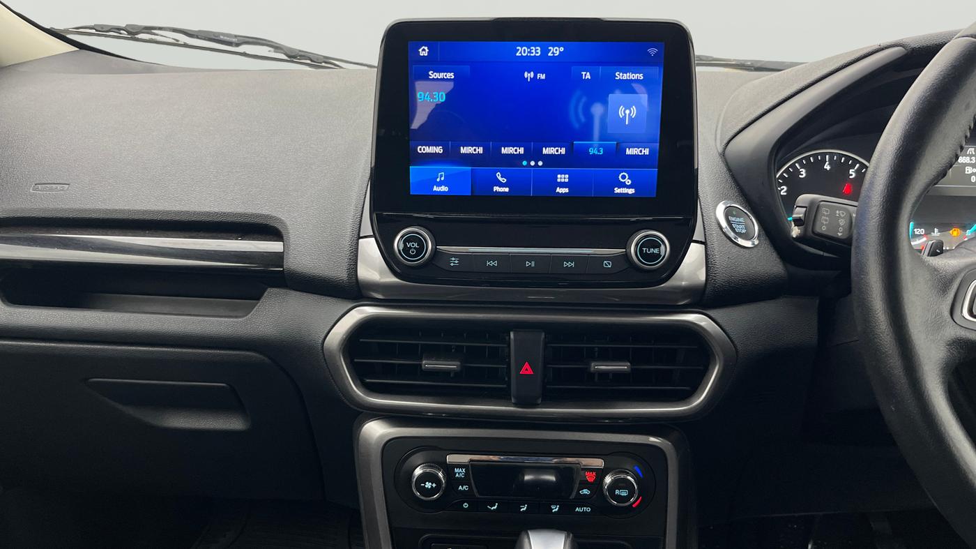 2019 Ford Ecosport TITANIUM + 1.5L PETROL AT, Petrol, Automatic, 51,195 km, Air Conditioner
