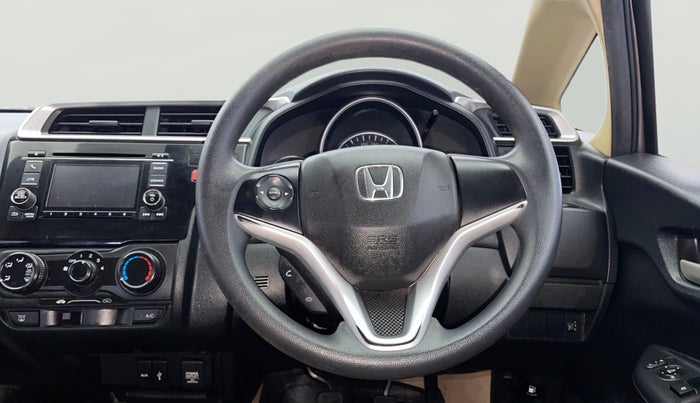 2015 Honda Jazz 1.2L I-VTEC SV, Petrol, Manual, 1,20,297 km, Steering Wheel Close Up