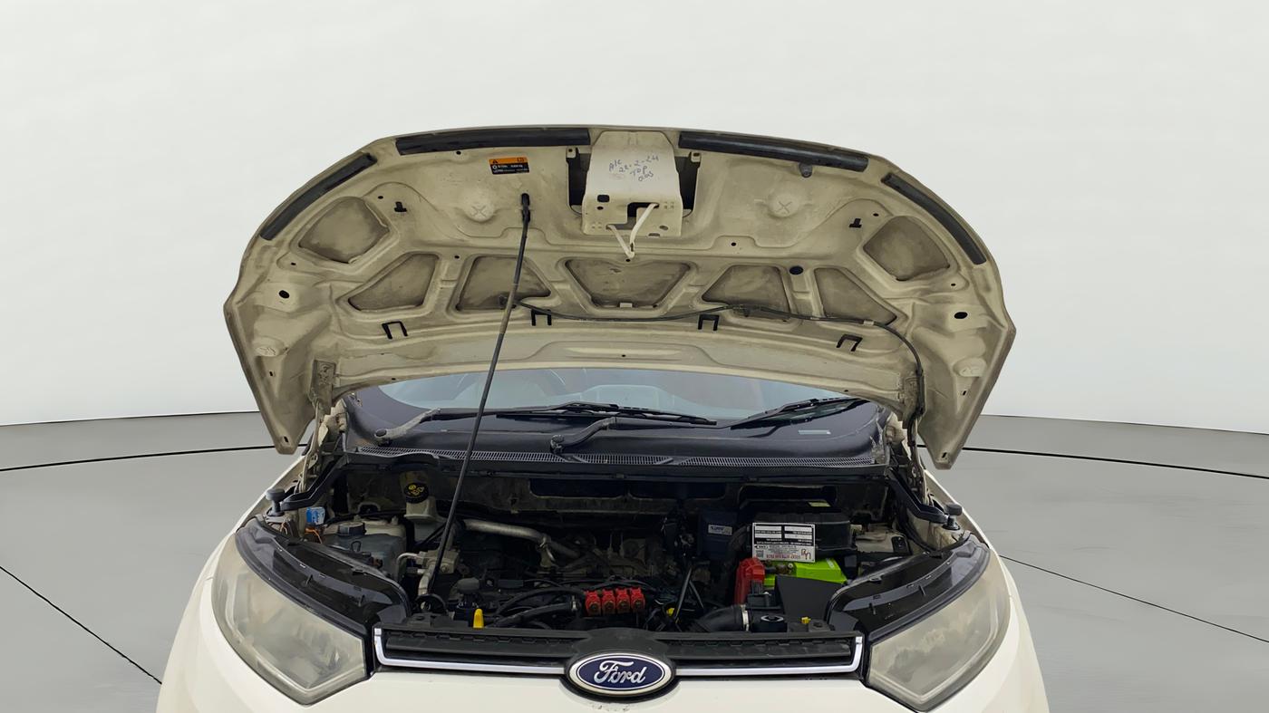 2014 Ford Ecosport TITANIUM 1.5L PETROL AT, CNG, Automatic, 1,21,732 km, Open Bonet