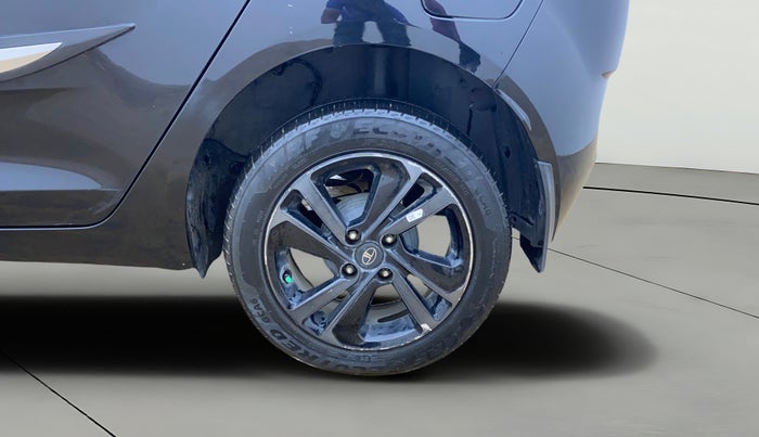 2023 Tata ALTROZ XZA PLUS DARK EDTION, Petrol, Automatic, 28,566 km, Left Rear Wheel