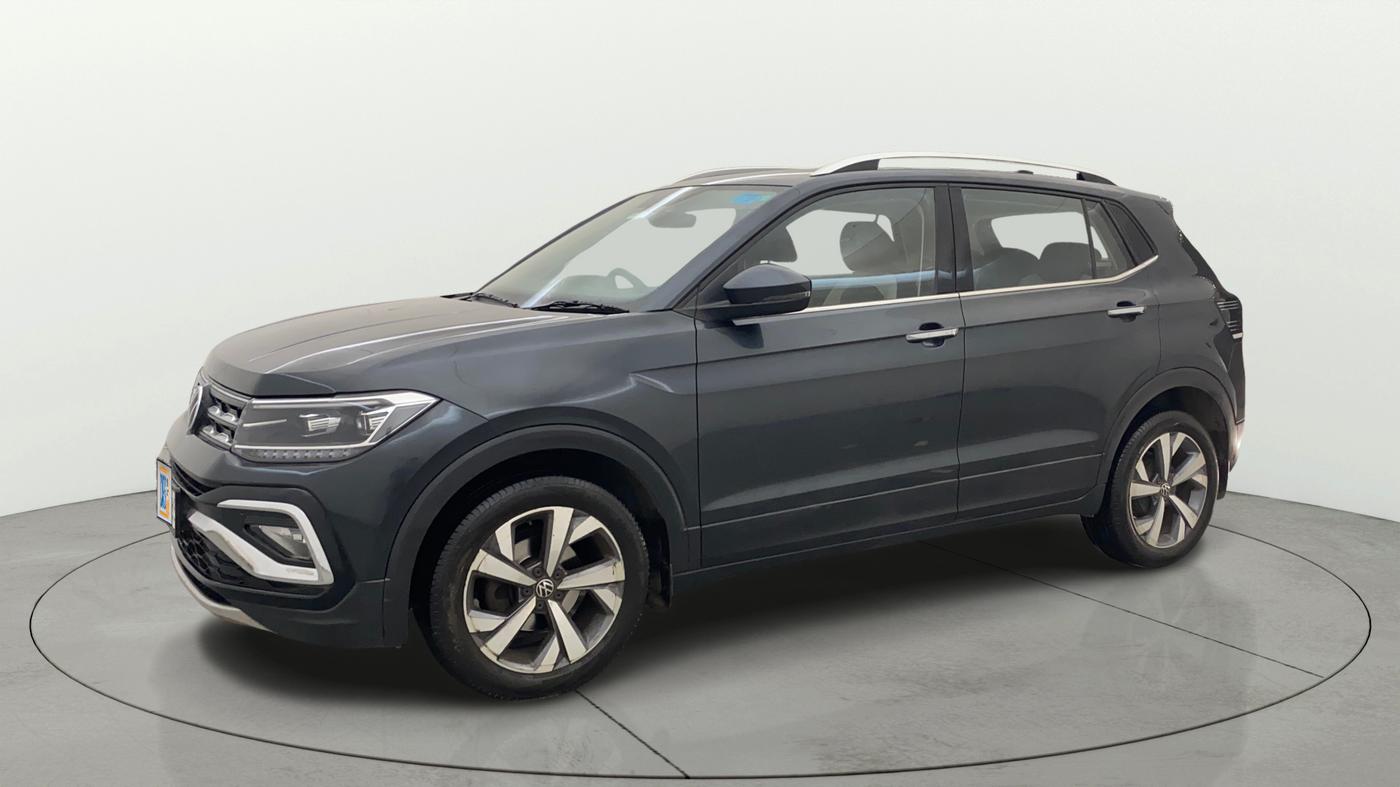 2022 Volkswagen TAIGUN TOPLINE 1.0 TSI MT, Petrol, Manual, 33,574 km, Left Front Diagonal