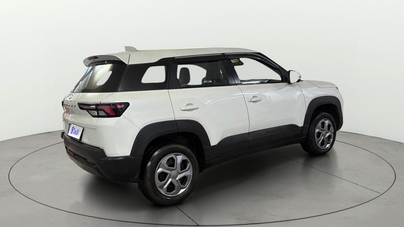 2025 Maruti BREZZA VXI S-CNG, CNG, Manual, 24,286 km, Right Back Diagonal