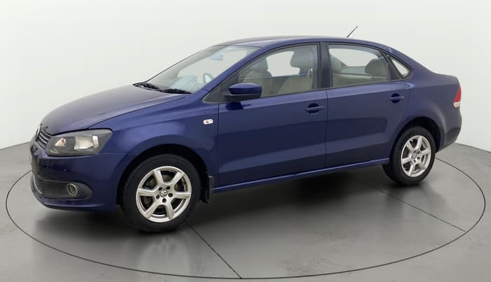 2013 Volkswagen Vento HIGHLINE PETROL AT, Petrol, Automatic, 74,967 km, Left Front Diagonal
