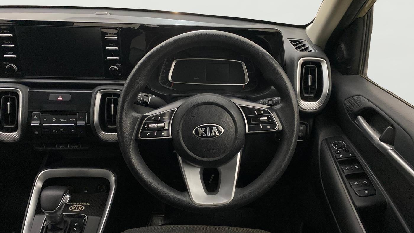 2020 KIA SONET HTK PLUS 1.0 DCT, Petrol, Automatic, 50,590 km, Steering Wheel Close Up