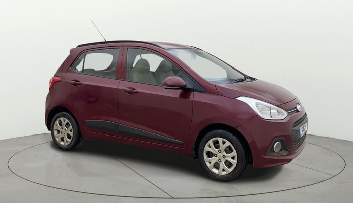 2016 Hyundai Grand i10 SPORTZ 1.2 KAPPA VTVT, Petrol, Manual, 86,371 km, Right Front Diagonal