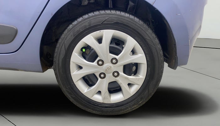 2015 Hyundai Grand i10 SPORTZ 1.2 KAPPA VTVT, Petrol, Manual, 74,609 km, Left Rear Wheel