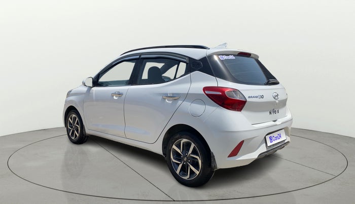 2021 Hyundai GRAND I10 NIOS ASTA AMT 1.2 KAPPA VTVT, Petrol, Automatic, 50,766 km, Left Back Diagonal