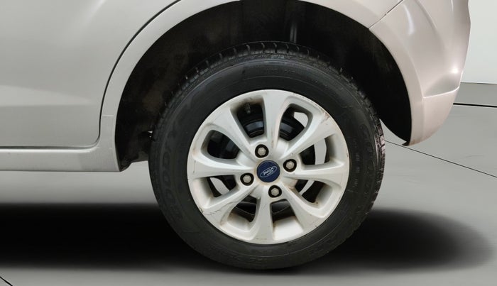 2012 Ford Figo TITANIUM 1.2 PETROL, Petrol, Manual, 1,04,374 km, Left Rear Wheel