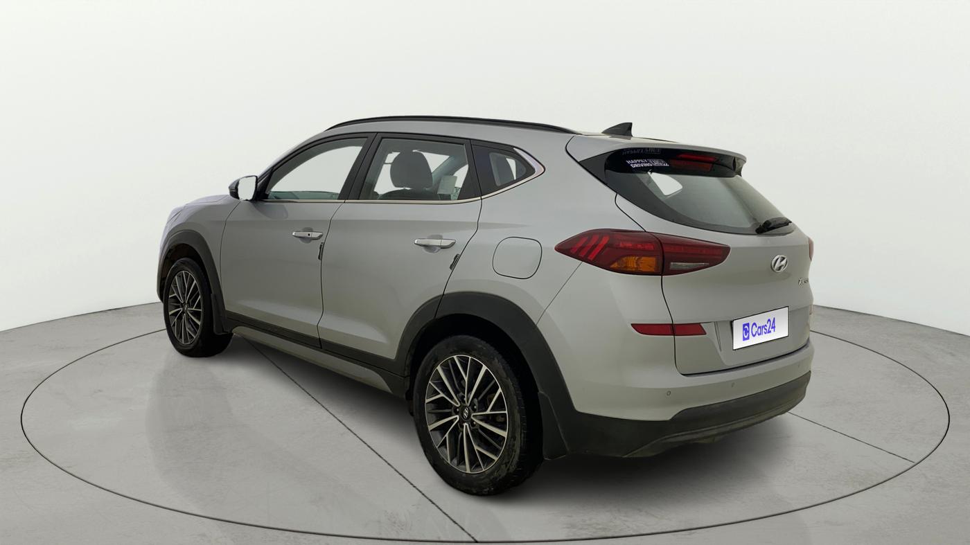 2021 Hyundai Tucson GLS 2WD AT PETROL, Petrol, Automatic, 52,291 km, Left Back Diagonal