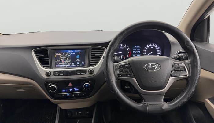 2019 Hyundai Verna 1.6 VTVT SX, Petrol, Manual, 78,350 km, Steering Wheel Close Up