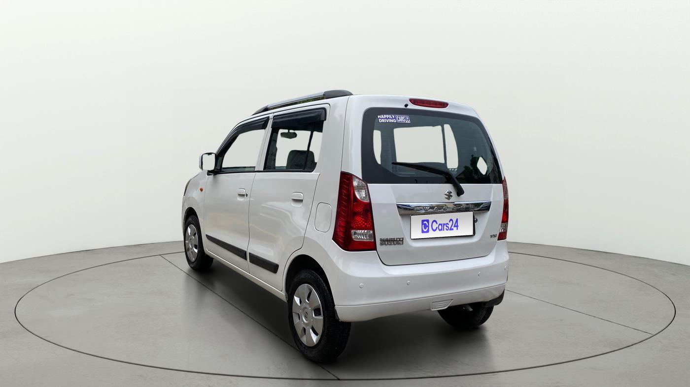 2017 Maruti Wagon R 1.0 VXI, CNG, Manual, 1,32,273 km, Left Back Diagonal