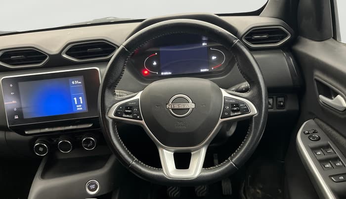 2021 Nissan MAGNITE XV PREMIUM TURBO (O), Petrol, Manual, 56,284 km, Steering Wheel Close Up