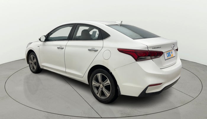 2019 Hyundai Verna 1.6 VTVT SX + AT, Petrol, Automatic, 51,901 km, Left Back Diagonal
