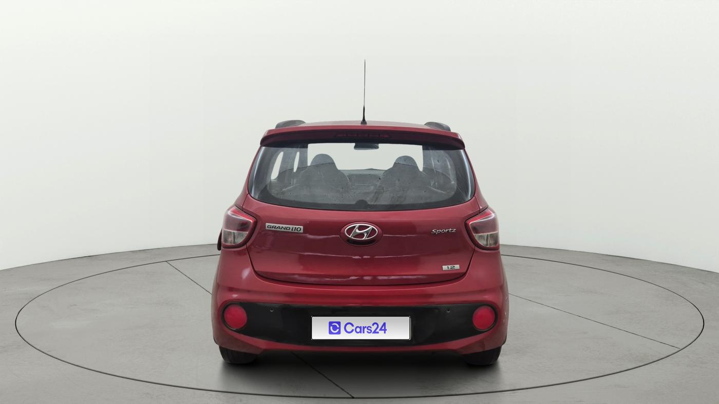 2018 Hyundai Grand i10 SPORTZ AT 1.2 KAPPA VTVT, Petrol, Automatic, 40,843 km, Back/Rear