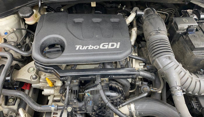 2021 Hyundai NEW I20 ASTA (O) 1.0 TURBO GDI DCT, Petrol, Automatic, 38,737 km, Engine View