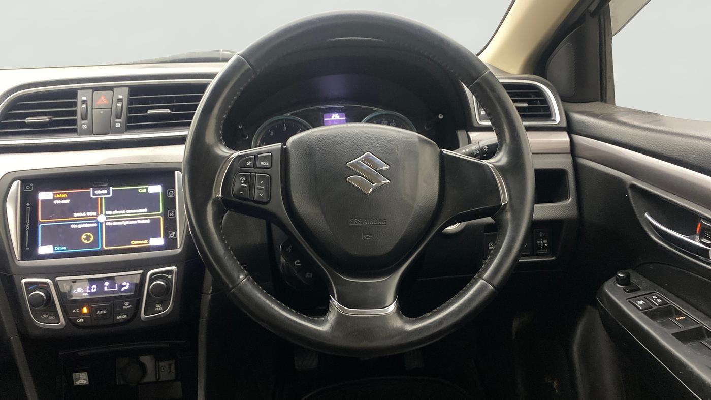 2018 Maruti Ciaz S DIESEL 1.3, Diesel, Manual, 1,23,269 km, Steering Wheel Close Up