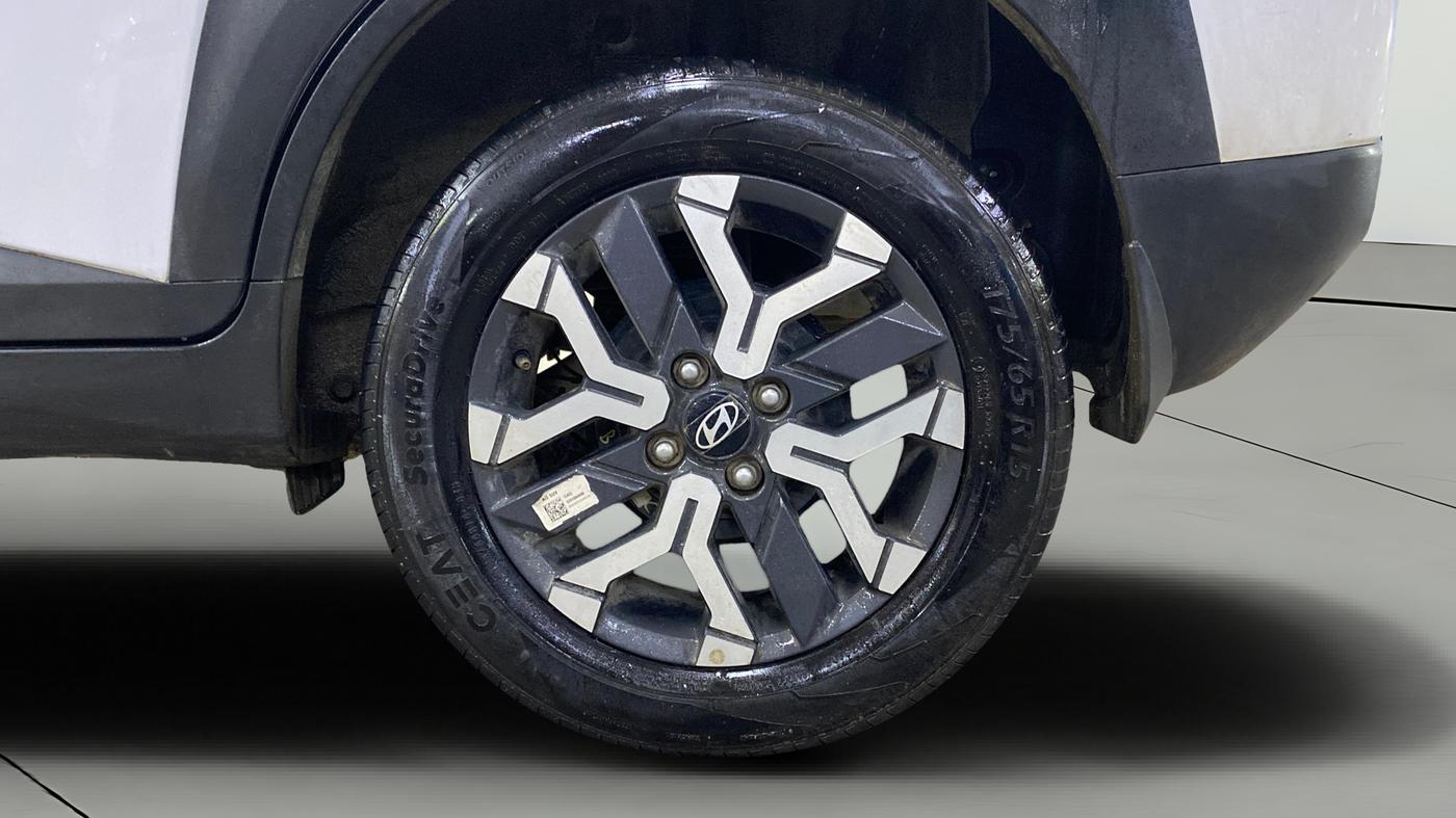 2025 Hyundai EXTER SX(O) CONNECT 1.2 AMT, Petrol, Automatic, 8,069 km, Left Rear Wheel