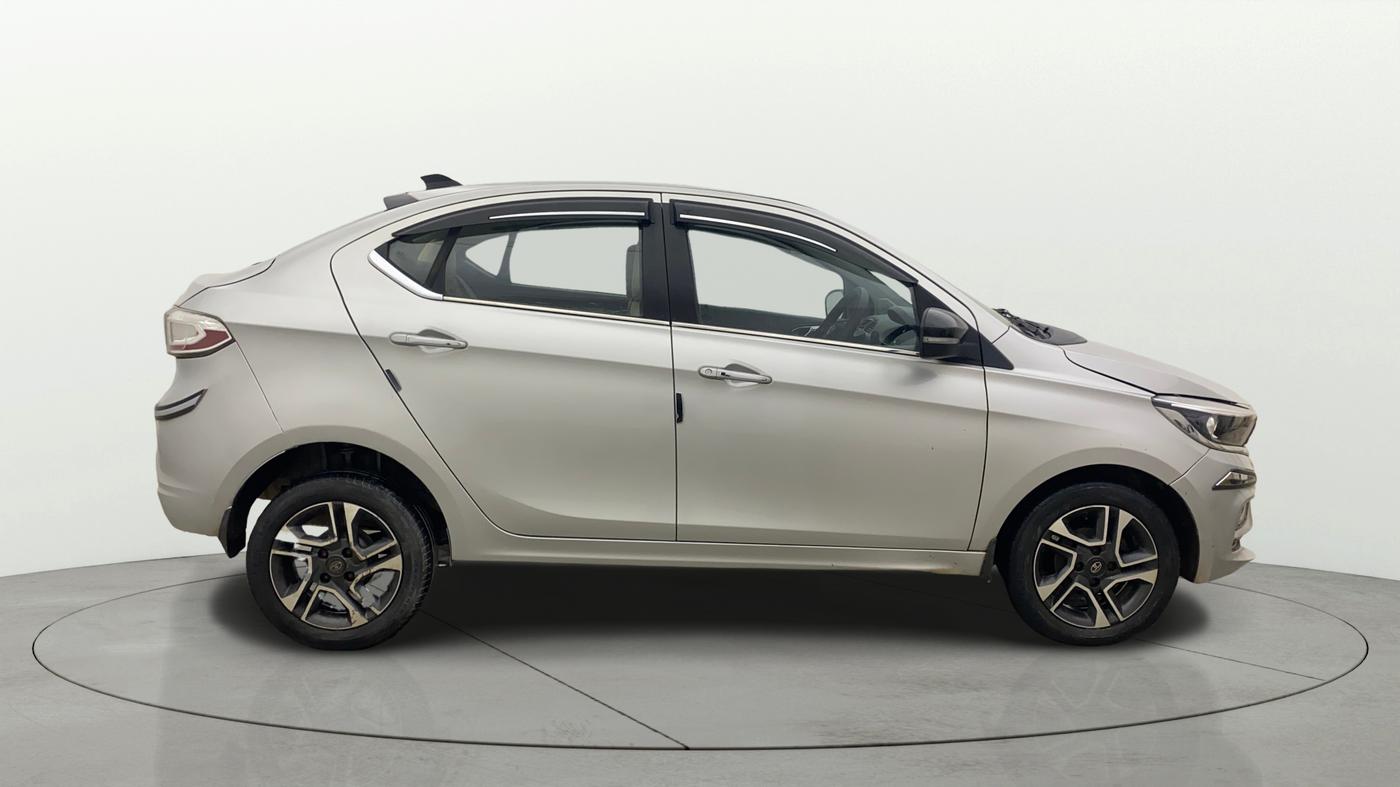 2021 Tata TIGOR XZA PLUS PETROL, Petrol, Automatic, 38,876 km, Right Side View