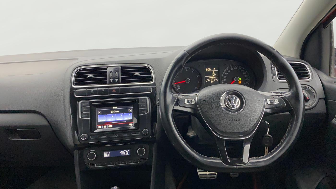 2016 Volkswagen Polo GT TSI AT, Petrol, Automatic, 74,341 km, Steering Wheel Close Up