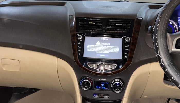 2016 Hyundai Verna 1.6 VTVT SX AT, Petrol, Automatic, 69,543 km, Air Conditioner