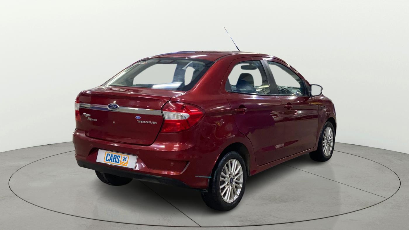 2018 Ford Figo Aspire TITANIUM 1.2 PETROL, Petrol, Manual, 45,715 km, Right Back Diagonal