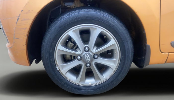2015 Hyundai Grand i10 ASTA 1.2 KAPPA VTVT, Petrol, Manual, 47,435 km, Left Front Wheel