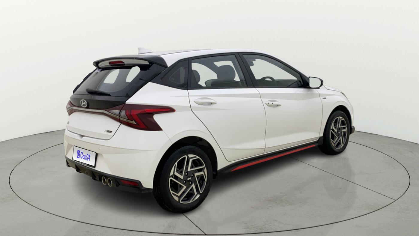 2023 Hyundai NEW I20 N LINE N8 1.0 TURBO DCT, Petrol, Automatic, 27,172 km, Right Back Diagonal