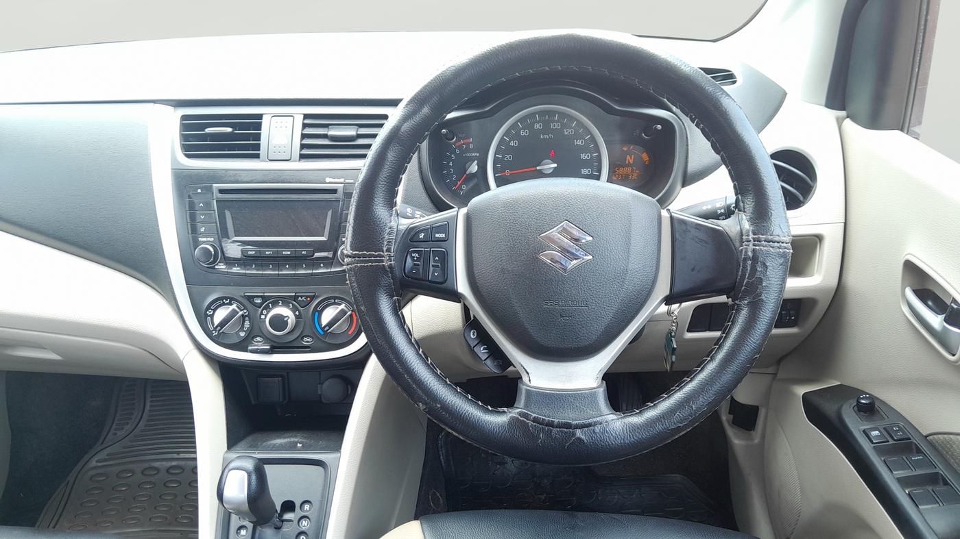2019 Maruti Celerio ZXI AMT, Petrol, Automatic, 58,886 km, Steering Wheel Close Up