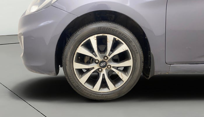 2013 Hyundai Verna FLUIDIC 1.6 VTVT SX, Petrol, Manual, 61,425 km, Left Front Wheel