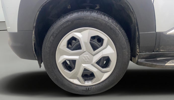 2022 Maruti BREZZA VXI AT SMART HYBRID, Petrol, Automatic, 10,563 km, Left Front Wheel