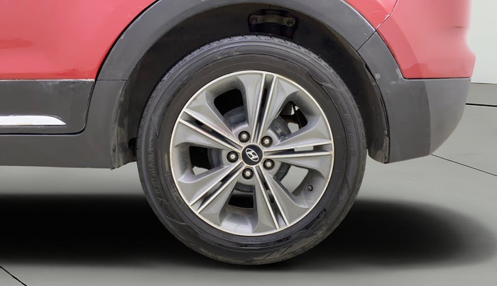 2017 Hyundai Creta SX PLUS AT 1.6 PETROL, Petrol, Automatic, 76,361 km, Left Rear Wheel