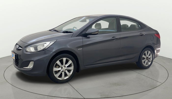 2013 Hyundai Verna FLUIDIC 1.6 VTVT SX, Petrol, Manual, 1,35,690 km, Left Front Diagonal