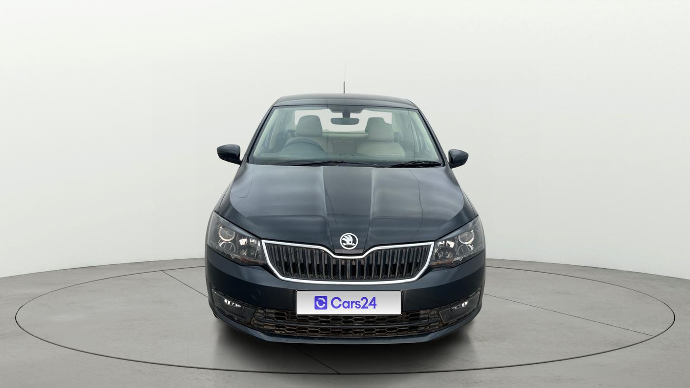 2017 Skoda Rapid 1.6 MPI STYLE PLUS MT, Petrol, Manual, 66,815 km, Front