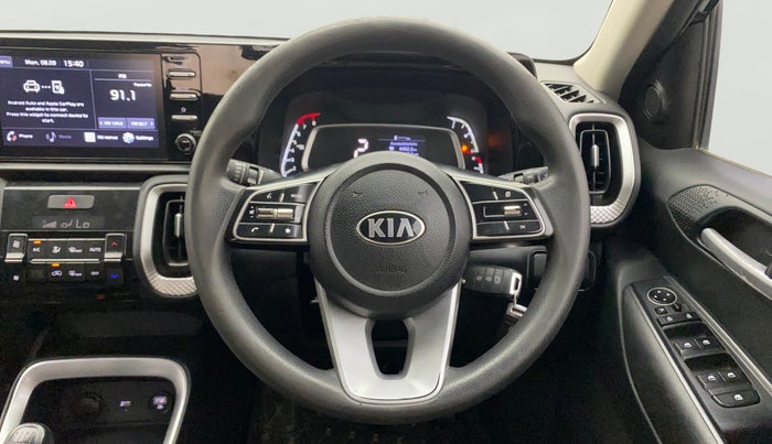 2020 KIA SONET HTK PLUS 1.0 IMT, Petrol, Manual, 99,702 km, Steering Wheel Close Up