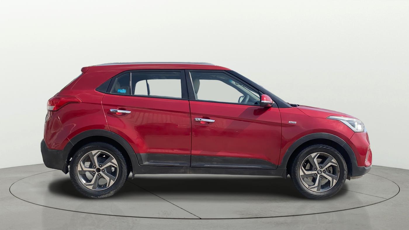 2018 Hyundai Creta SX 1.6 PETROL, Petrol, Manual, 1,23,472 km, Right Side View