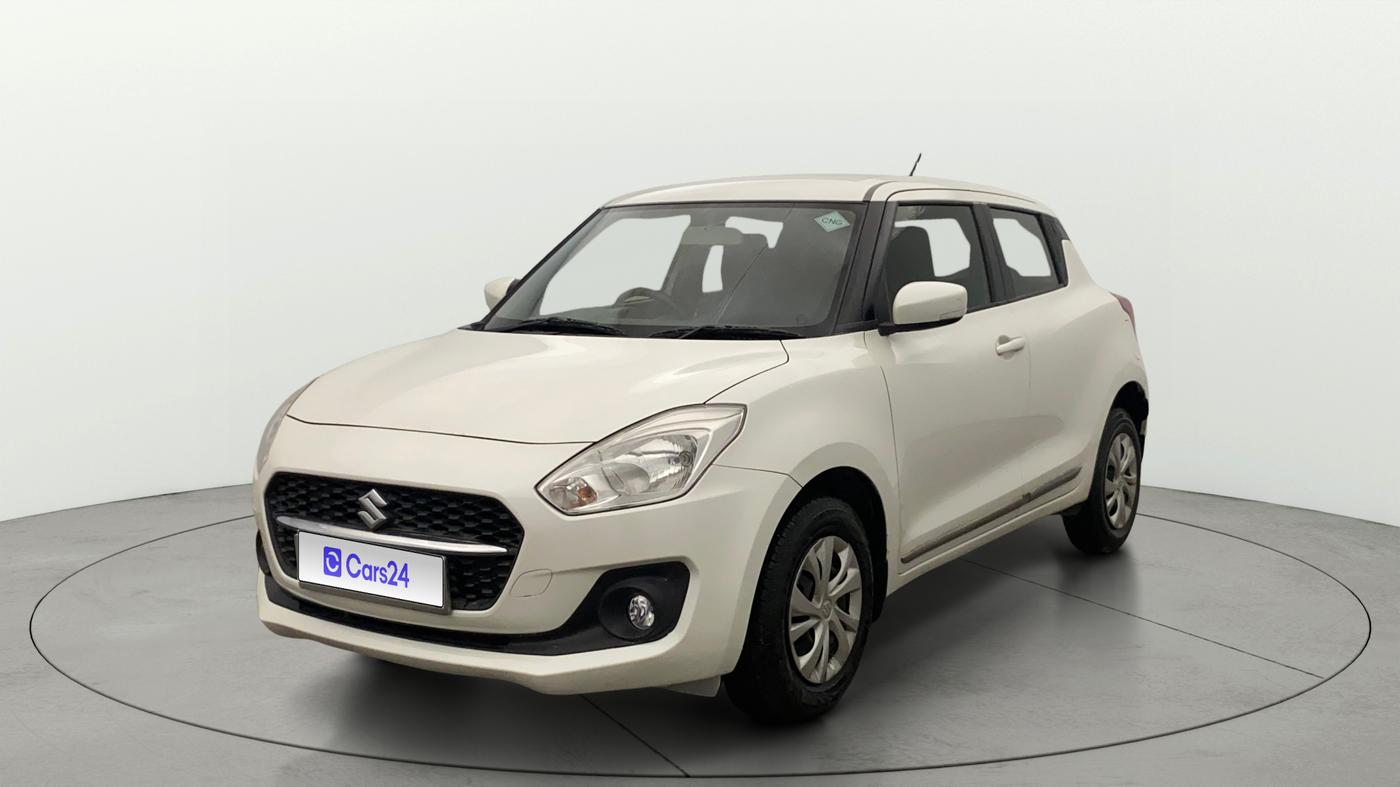 2024 Maruti Swift VXI 1.2L CNG, CNG, Manual, 32,868 km, Left Front Diagonal