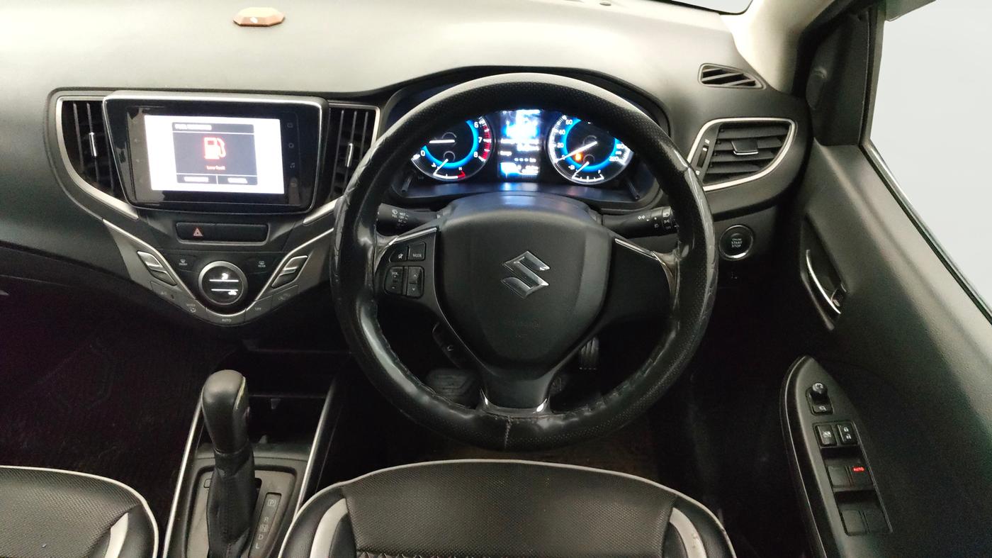2020 Maruti Baleno ZETA CVT PETROL 1.2, Petrol, Automatic, 49,542 km, Steering Wheel Close Up