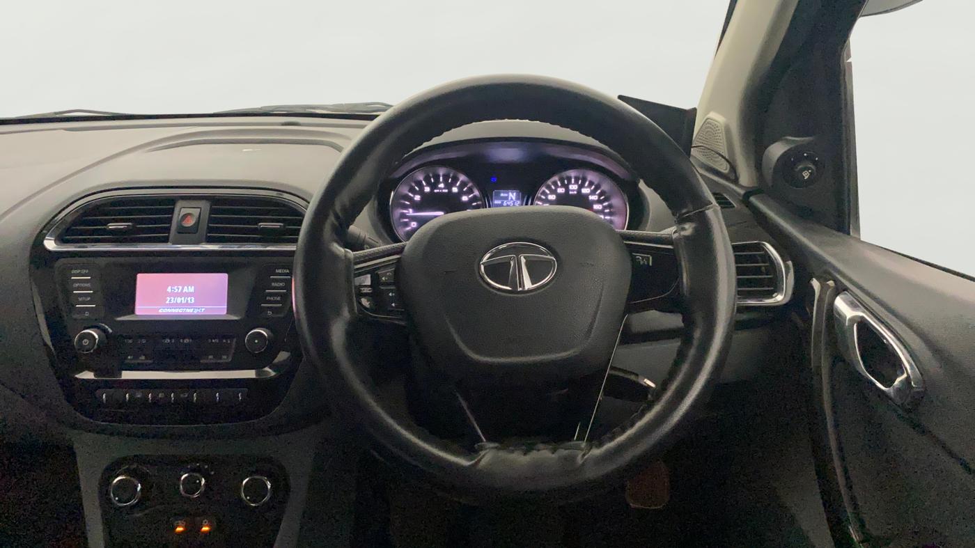 2018 Tata TIGOR XZA PETROL, Petrol, Automatic, 64,507 km, Steering Wheel Close Up