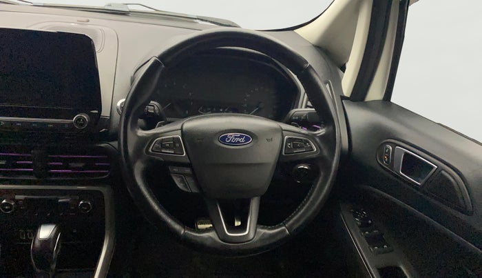2017 Ford Ecosport TITANIUM + 1.5L PETROL AT, Petrol, Automatic, 1,40,795 km, Steering Wheel Close Up
