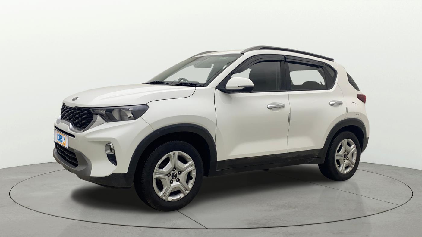 2021 KIA SONET HTK PLUS 1.5 AT, Diesel, Automatic, 67,346 km, Left Front Diagonal