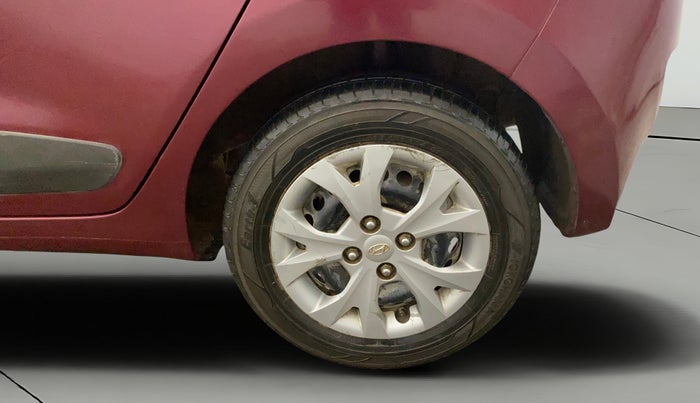 2016 Hyundai Grand i10 SPORTZ 1.2 KAPPA VTVT, Petrol, Manual, 43,513 km, Left Rear Wheel