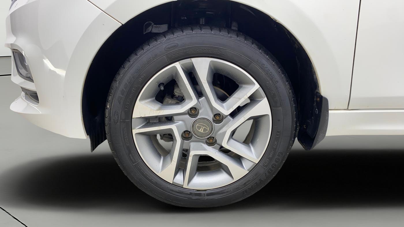 2022 Tata TIGOR XZ PLUS PETROL, Petrol, Manual, 24,626 km, Left Front Wheel