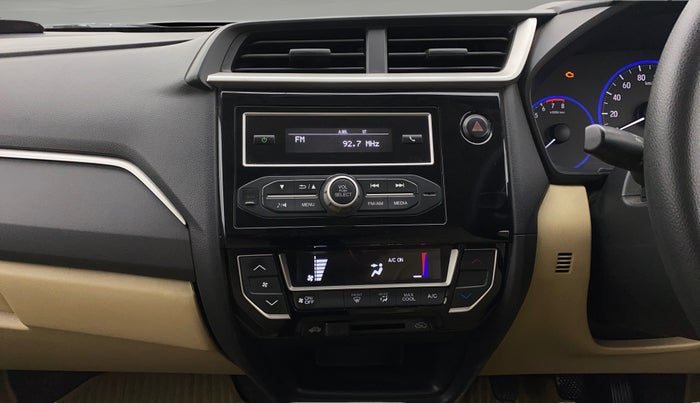 2016 Honda Amaze 1.2L I-VTEC S, Petrol, Manual, 84,474 km, Air Conditioner