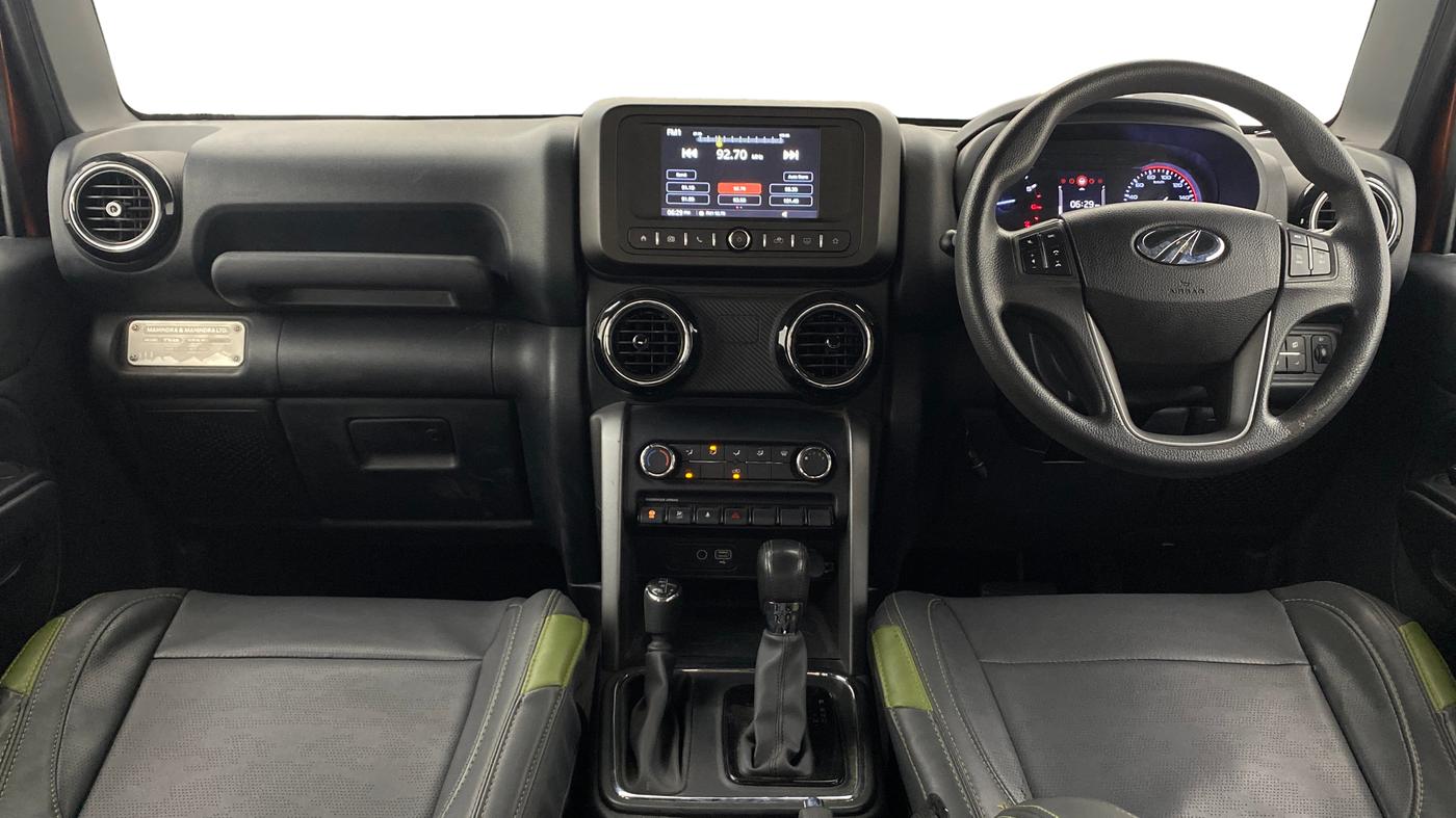 2022 Mahindra Thar LX PETROL HT 4WD AT, Petrol, Automatic, 31,431 km, Dashboard