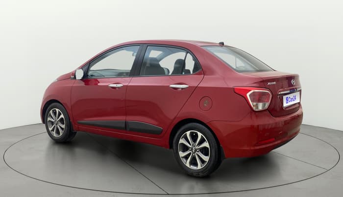 2014 Hyundai Xcent SX AT 1.2 (O), Petrol, Automatic, 55,436 km, Left Back Diagonal