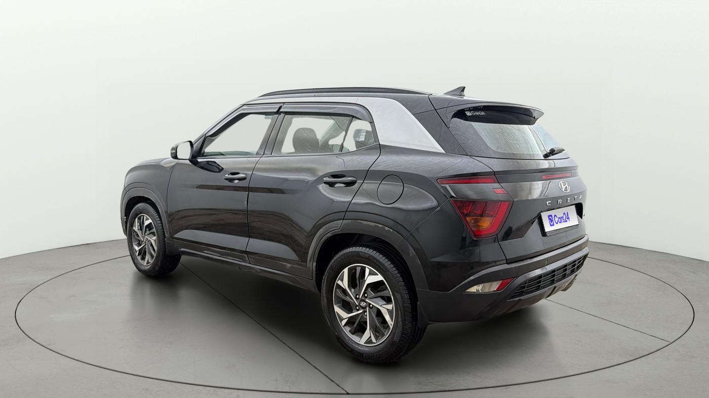 2022 Hyundai Creta SX (O) 1.4 TURBO DCT, Petrol, Automatic, 76,680 km, Left Back Diagonal